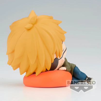 Figurine Bandai Banpresto (édition Q Posket) Chainsaw Man | Figurine en PVC de Denji (Version Endormie), idéale comme décoration de bureau ou pièce de collection. Cadeau parfait pour les enfants et les amateurs d'anime