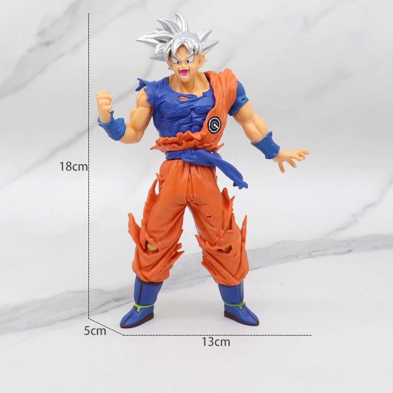 18cm Figurine Dragon Ball | Figurines Goku, Broly, Gogeta, Vegeta parfaite pour les fans de DBZ. Un excellent choix comme cadeau ou pour enrichir votre collection de figurines d'anime