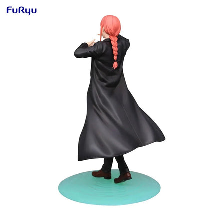 21cm Figurine originale FuRyu Chainsaw Man | Modèle d'action en PVC original de Makima, idéal pour les collectionneurs et comme cadeau pour enfants