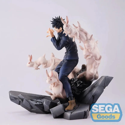 19cm Figurine Originale Genuine SEGA Jujutsu Kaisen | Figurine de Fushiguro Megumi en action, fabriquée par SEGA. Statue en PVC idéale pour les collectionneurs et comme cadeau