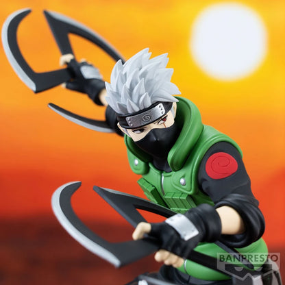 13cm Figurine Originale Bandai Banpresto | Modèle en PVC de Kakashi Hatake. Idéal pour la décoration de bureau ou comme cadeau pour les enfants et les fans d'anime