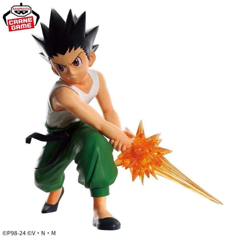 12cm Figurine Bandai Banpresto (édition vibration stars) Hunter x Hunter | Figurine détaillée en PVC de Gon Freecss en pleine action. Parfaite comme cadeau pour les collectionneurs et fans de Hunter x Hunter