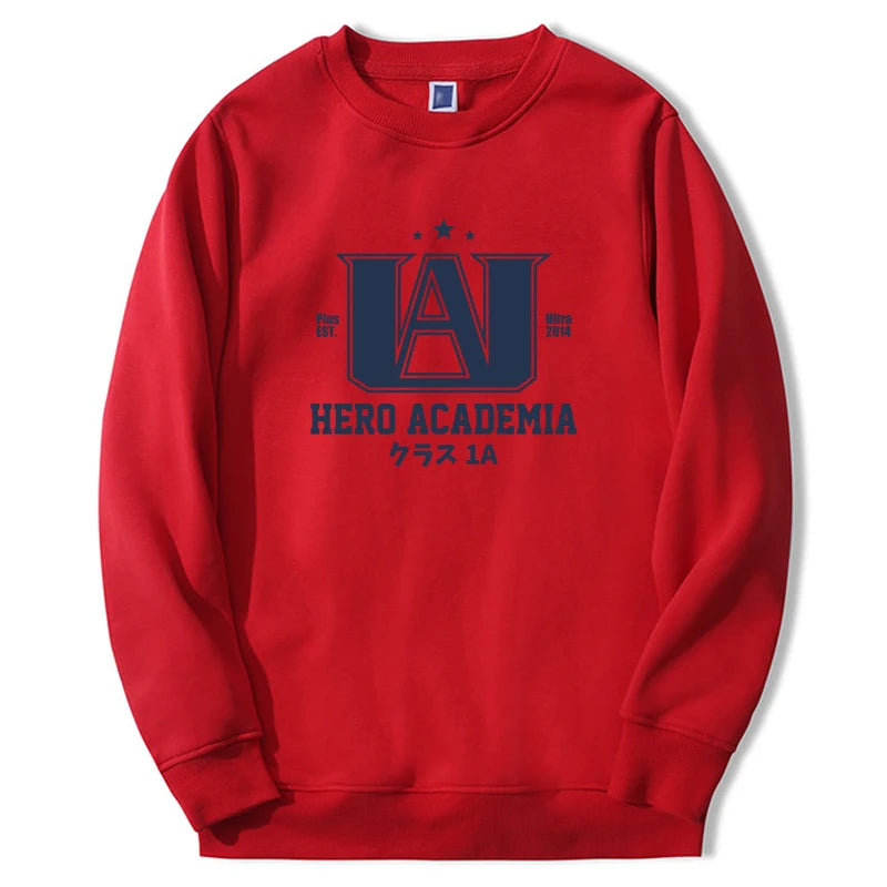 My Hero Academia Hoodie | Sweat à capuche unisexe inspiré de Bakugou Katsuki et Boku No Hero Academia. Design graphique, coupe décontractée, parfait pour un style streetwear Harajuku