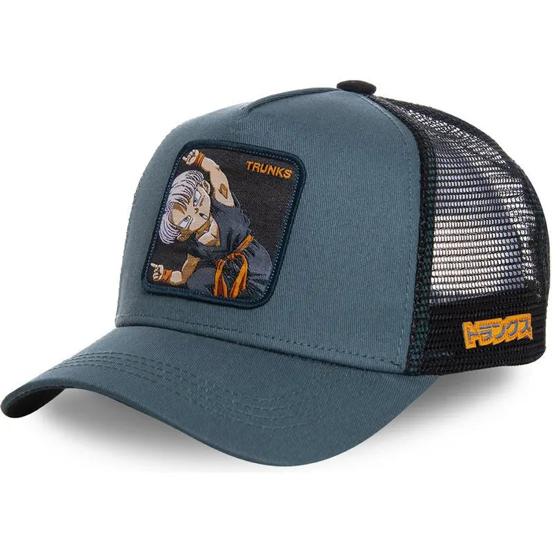 Casquette ajustable Dragon Ball haute qualité avec personnages broder, style baseball, ajustable, parfaite pour hommes et femmes. Idéale pour un look décontracté et comme cadeau