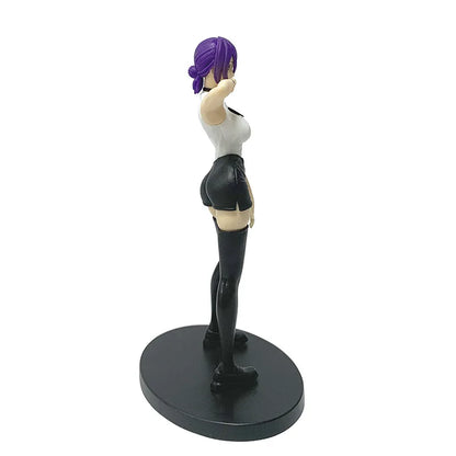 Figura de hombre con motosierra de chica sexy Reze de 19 cm | Modelo detallado en PVC de Reze, ideal para fans y coleccionistas del anime. Perfecto como decoración o regalo.