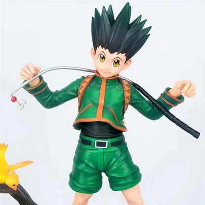 Figuras Hunter X Hunter de 28 cm | Gon Freecss y Killua Zoldyck. Estos modelos detallados son perfectos para los fanáticos del anime, un gran regalo o una pieza de colección. 