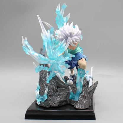 Figura Cazador x Cazador de 18 cm | Figura representativa de Killua Zoldyck y Gon Freecss, perfecta para coleccionistas y fans. Una gran opción como decoración o regalo de cumpleaños para los entusiastas del anime. 