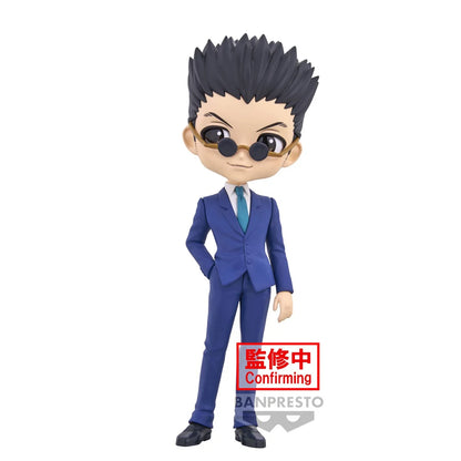 Figura Bandai Banpresto de 15 cm (versión Q Posket) Hunter x Hunter | Figura de acción original de Leorio Paradinaito. Un gran artículo coleccionable y decorativo para la oficina. Ideal como regalo para los fans del anime.