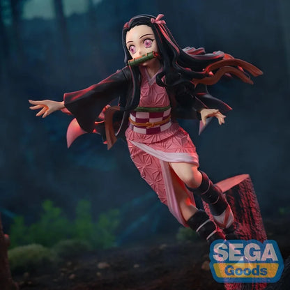 Figurines en PVC des personnages Tanjiro, Nezuko et Genya de Demon Slayer. Idéales pour les collectionneurs et les fans, ces figurines détaillées sont parfaites comme cadeau ou objet de collection