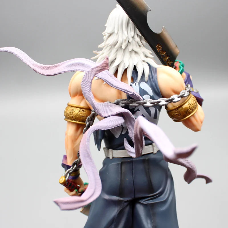 32cm Demon Slayer Figure | Action figure representing Uzui Tengen, the Pillar of Sound in Demon Slayer. Perfect for collections and as a desktop decoration, this detailed statue is a great birthday gift for anime fans. 