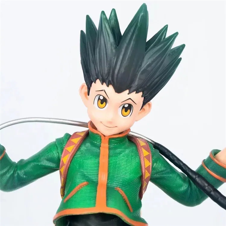 Figuras Hunter X Hunter de 28 cm | Gon Freecss y Killua Zoldyck. Estos modelos detallados son perfectos para los fanáticos del anime, un gran regalo o una pieza de colección. 