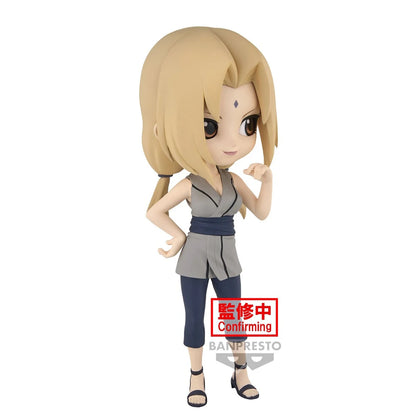 14cm Figurine Originale Bndai Banpresto Q Posket | Modèle en PVC de Tsunade. Parfait comme décoration de bureau ou cadeau pour les fans d'anime et les enfants