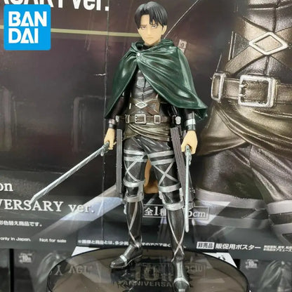 Figurine Bandai Attack on Titan | Figurine officielle Banpresto de Levi Ackerman pour les fans de l’anime Attack on Titan. Ce modèle de collection authentique Bandai est parfait pour enrichir une collection ou offrir en cadeau