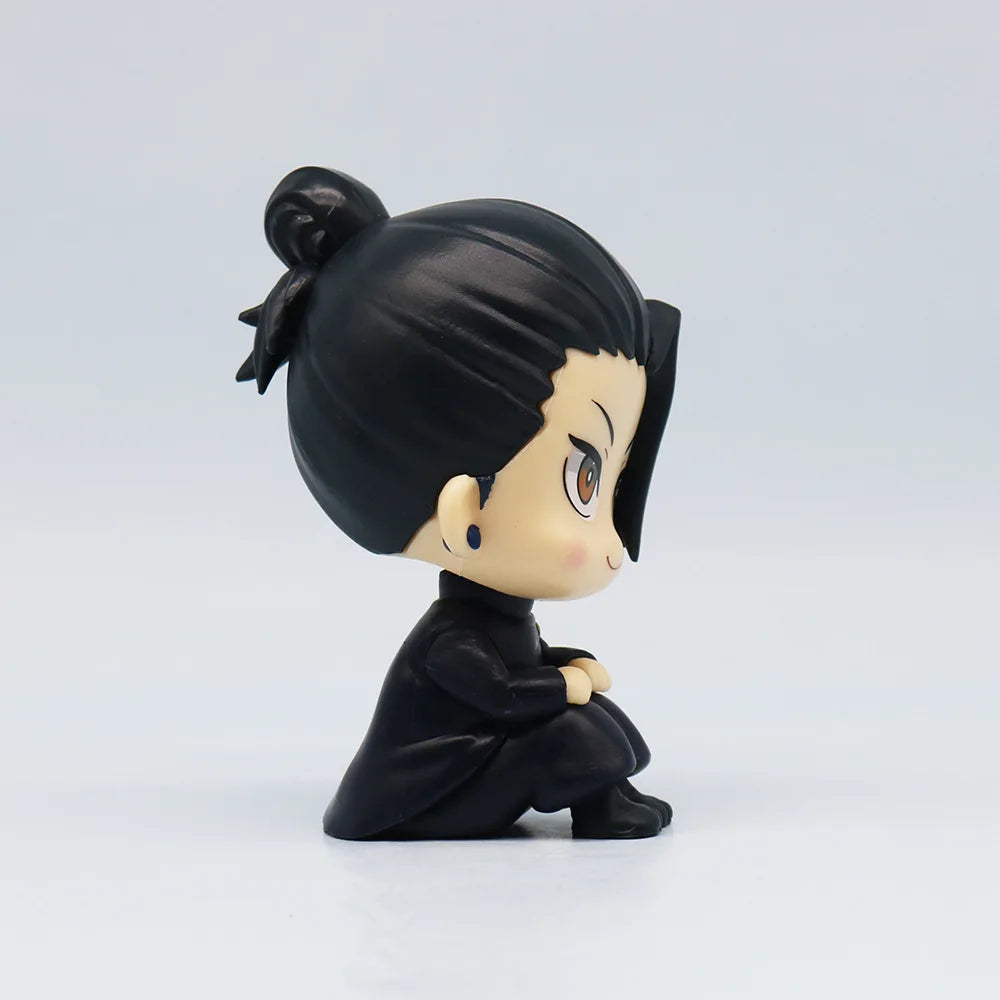 10cm Jujutsu Kaisen Figure | Pop figure representing Yuta Okkotsu, Toge Inumaki, Fushiguro Toji, Gojo Satoru and Geto Suguru. Perfect for Jujutsu Kaisen fans, this cute figure is ideal for collecting or as decoration. 