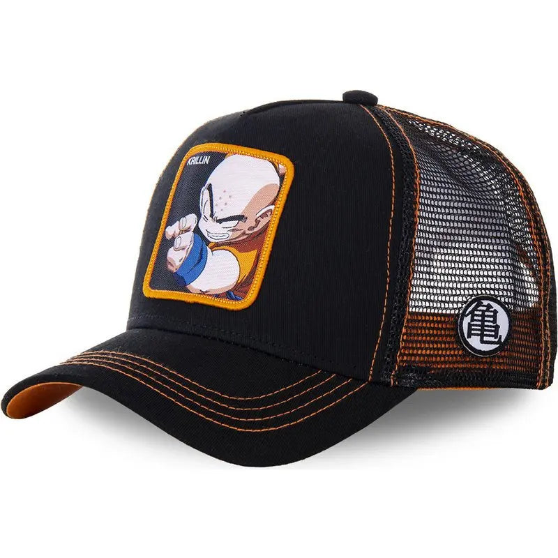 Casquette ajustable Dragon Ball haute qualité avec personnages broder, style baseball, ajustable, parfaite pour hommes et femmes. Idéale pour un look décontracté et comme cadeau