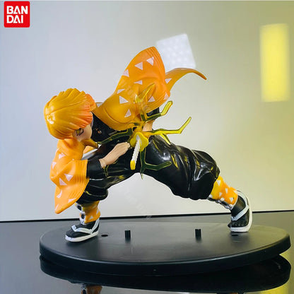 Figurines Demon Slayer | Figurines de Tanjiro, Zenitsu et Rengoku, inspirée de l’anime Demon Slayer. Idéale pour la collection, cette figurine détaillée est un excellent choix de cadeau pour les fans de Kimetsu no Yaiba !