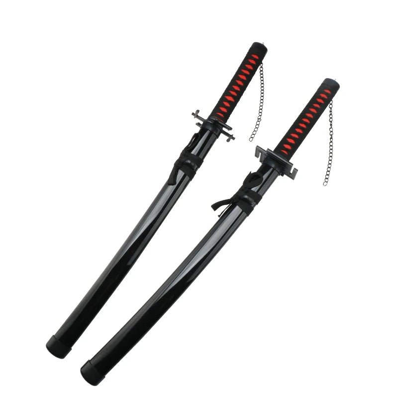 Katana BLEACH de 80cm perfecta para cosplay o decoración. Inspiradas en el Zenpakuto de los personajes del anime, estas espadas son accesorios perfectos para los fans.