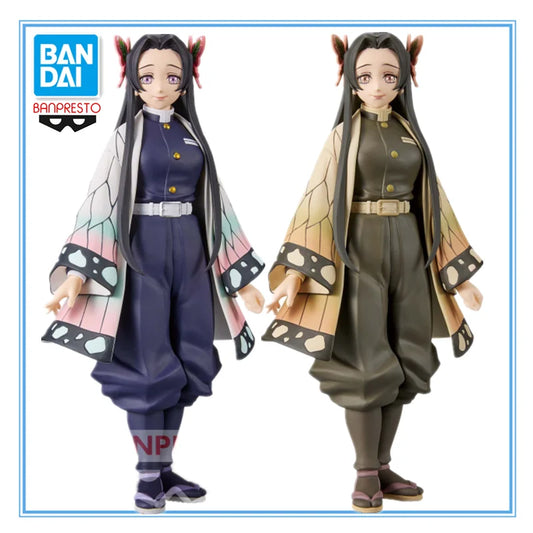 11cm BANDAI Demon Slayer Figure | PVC figure of Kocho Kanae, pillar of the insect in Kimetsu no Yaiba. Official Bandai model, perfect for collectors and children