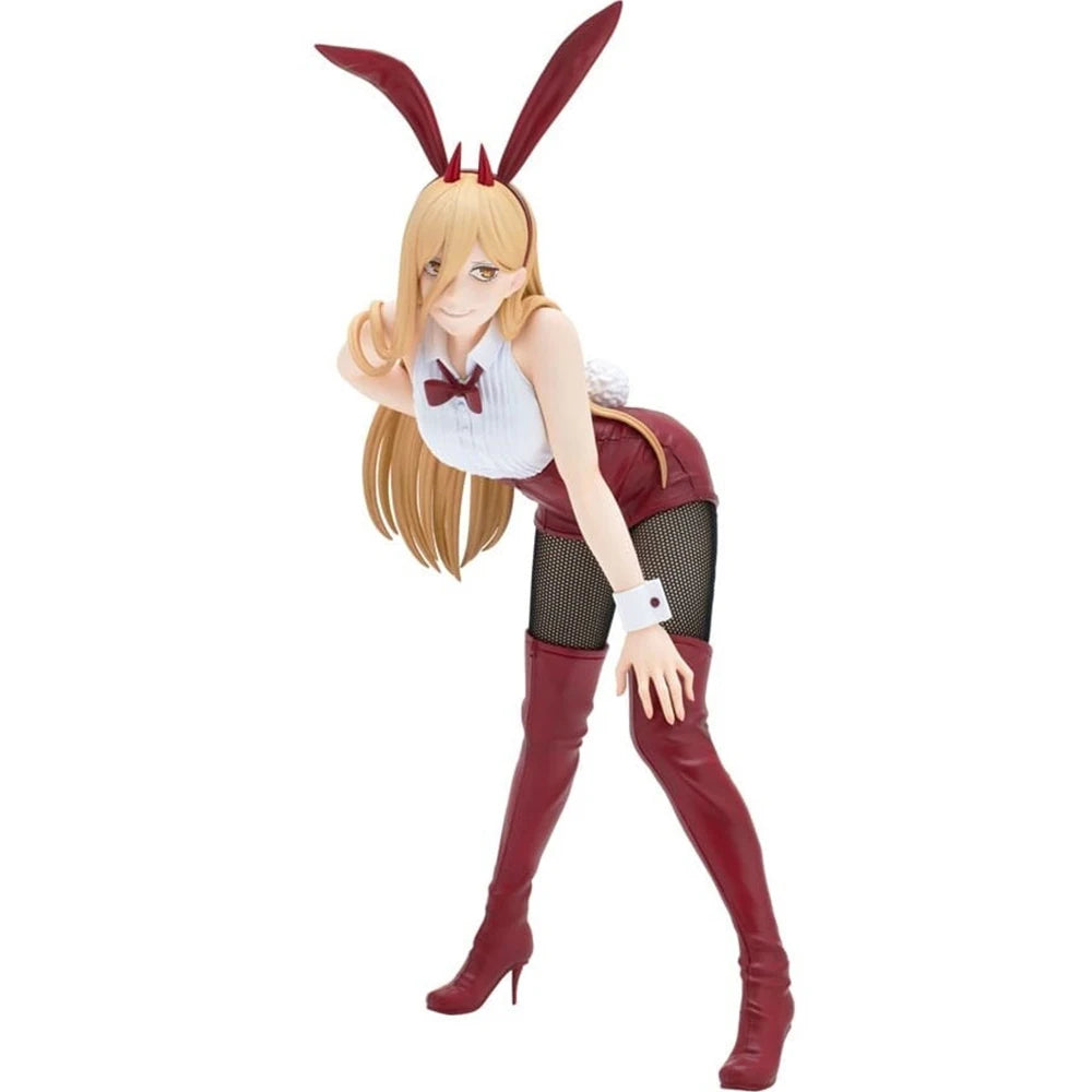 25cm Figurine d'action FuRyu (édition BiCute Bunnies) Chainsaw Man | Modèle de collection en boîte de Power en tenue cute bunny, parfaite comme cadeau ou objet décoratif pour les fans de l'anime