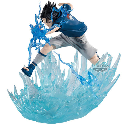 12cm Figurine Bandai Banpresto Combination Battle edition | Figurines originales d'action de Sasuke Uchiha et Naruto Uzumaki en plein combat. Modèles décoratifs parfaits pour les fans et les enfants