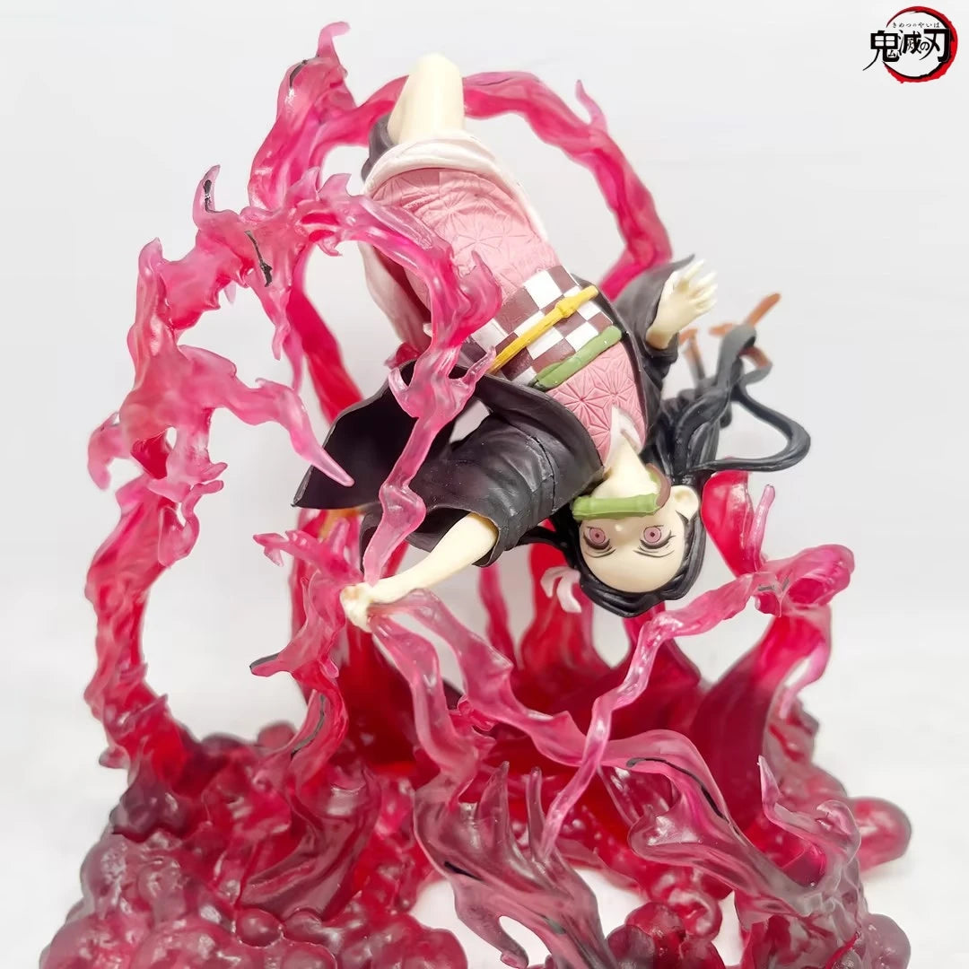 16cm Figurine Demon Slayer | Figurine représentant Kamado Nezuko avec des détails soignés, cette figurine unique est parfaite pour les collections et comme cadeau pour les fans de Demon Slayer