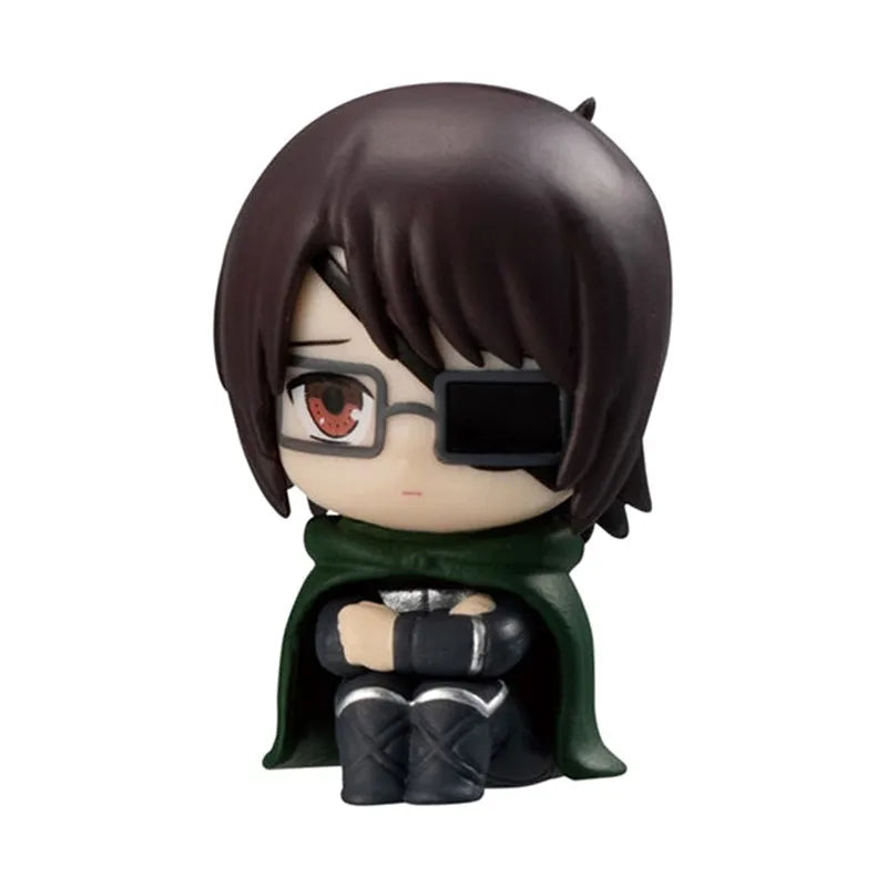 Figurines Attack on Titan | Figurines originales BANDAI Attack on Titan de la série Final Waiting. Découvrez Eren, Mikasa, Armin, Levi et Hansi sous forme de mini-figurines Gashapon, parfaites pour compléter votre collection ou comme cadeau