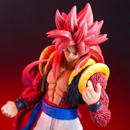 Figura Dragon Ball 25cm | Gogeta Super Saiyan 4, la icónica fusión de Son Goku y Vegeta en Super Saiyan 4. Un modelo coleccionable dinámico y detallado que hará las delicias de los fans de Dragon Ball 