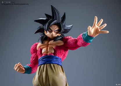 Figura Dragon Ball 27cm | Son Goku Super Saiyan 4 tamaño extra grande. Perfecto para coleccionistas y un gran regalo para los fans de Dragon Ball GT. 