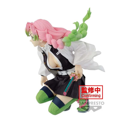 14cm Figurine Demon Slayer officielle BANDAI BANPRESTO | Modèle PVC détaillé de Kanroji Mitsuri le pilier de l'amour, parfait pour les fans et collectionneurs d'anime