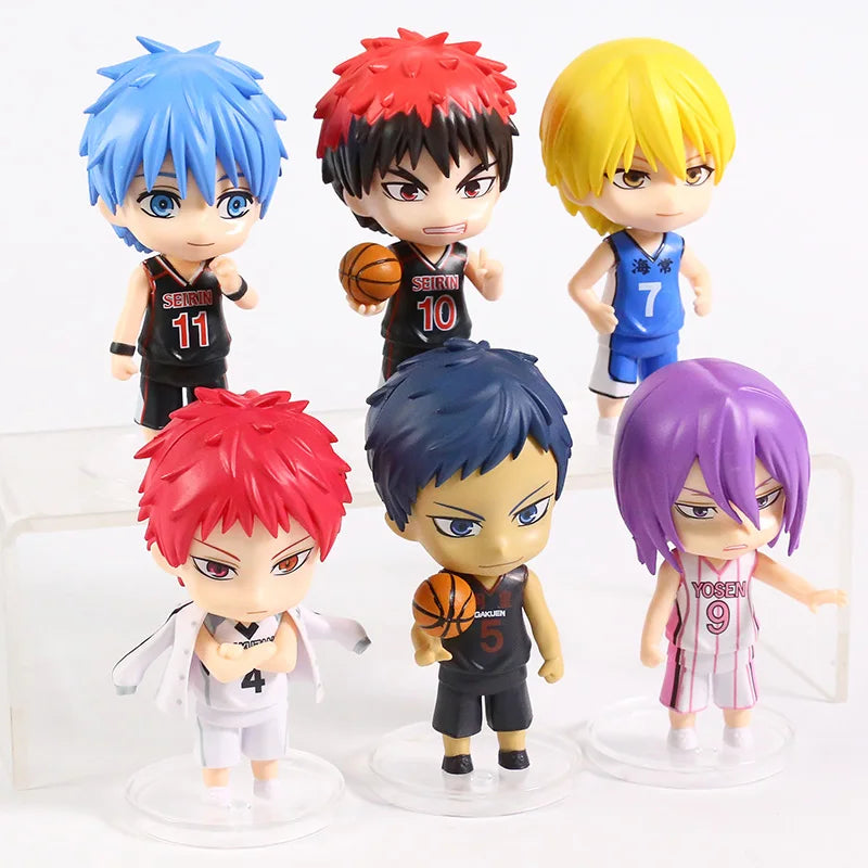 Kuroko's Basketball Kuroko no Basket Q Version Muñecas Juguetes de figuras de PVC 10cm