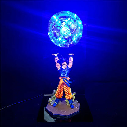 Bola de Dragón | Goku, Gogeta y Broly, con función de iluminación LED. Perfecto para la decoración de la habitación y añade un toque único a tu colección. Una gran elección para los fans de Dragon Ball Z 