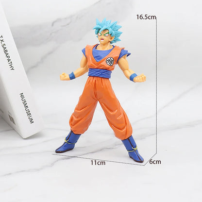 18cm Figurine Dragon Ball | Figurines Goku, Broly, Gogeta, Vegeta parfaite pour les fans de DBZ. Un excellent choix comme cadeau ou pour enrichir votre collection de figurines d'anime