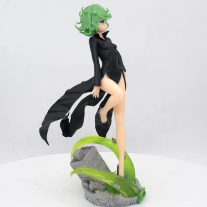 22cm Figurine One Punch Man | Figurine en PVC de Tatsumaki, alias Tornade Tragique, de One Punch Man. Un modèle de collection idéal pour les fans d'anime et un cadeau parfait pour les enfants