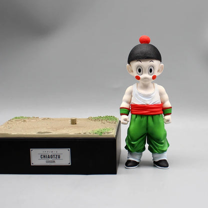 Figurines Dragon Ball | Figurines Ten Shin han et Chaozu parfaite pour la décoration de bureau ou pour ajouter des modèles uniques à votre collection. Un modèle idéal à offrir aux fans de DBZ !