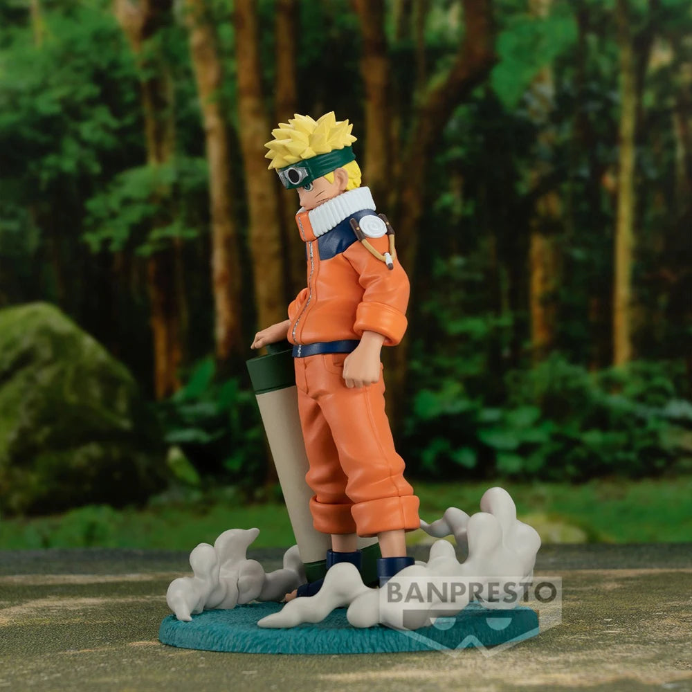 12cm Figurine Originale Bandai Banpresto (Memorable Saga) | Modèle d'action en PVC de  Naruto Uzumaki, idéal comme décoration de bureau ou cadeau pour les enfants et les fans d'anime