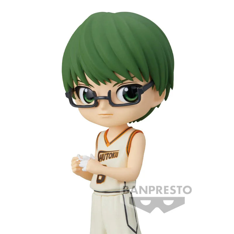 14cm Figurine Originale Bandai Q posket Kuroko's Basketball | Akashi Seijuro & Midorima Shintaro. Modèle authentique en boîte, idéal comme cadeau ou pour les collectionneurs d'anime