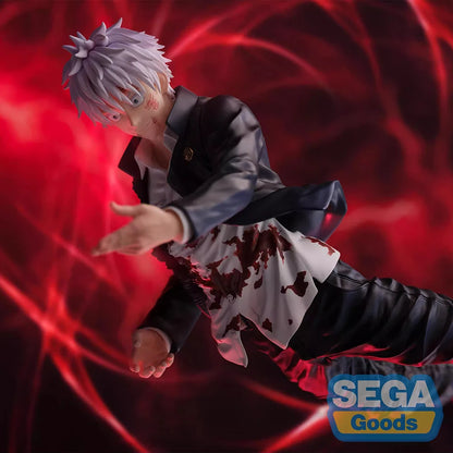 24cm Figurine originale SEGA FiGURiZM Jujutsu Kaisen | Figurine d'action détaillée de Satoru Gojo (Cursed Technique Reversal: Red), idéale pour les fans et collectionneurs de l'anime Jujutsu Kaisen. Parfaite pour décorer ou offrir