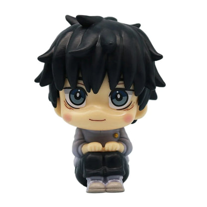 10cm Jujutsu Kaisen Figure | Pop figure representing Yuta Okkotsu, Toge Inumaki, Fushiguro Toji, Gojo Satoru and Geto Suguru. Perfect for Jujutsu Kaisen fans, this cute figure is ideal for collecting or as decoration. 