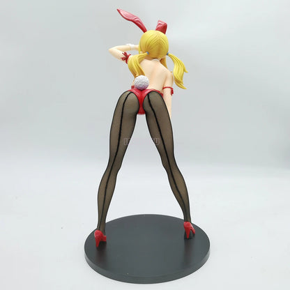 38cm Figurine Fairy Tail | Figurine en PVC de Lucy Heartfilia dans une tenue de bunny. Cette figurine détaillée offre un design de qualité supérieure. Un modèle de collection parfait pour les fans