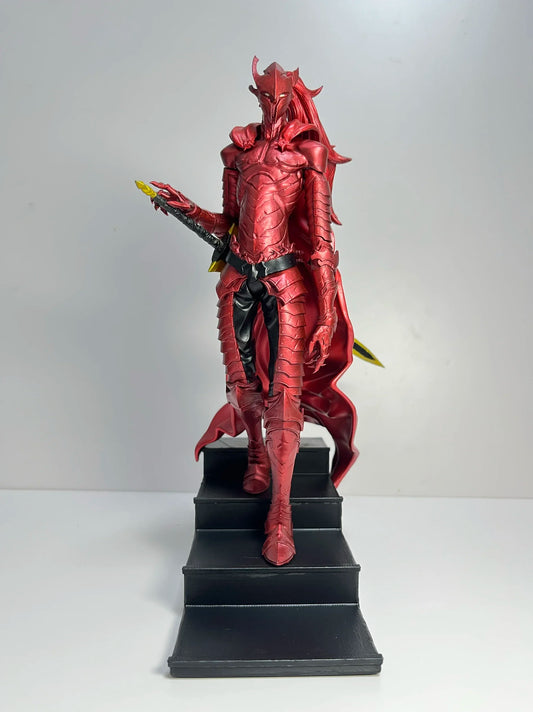 Figura Solo Leveling de 25 cm, edición limitada de 10 ejemplares | Modelo detallado de resina sólida de Igris, el Caballero Rojo inspirado en el anime Solo Leveling. Ideal para coleccionistas y aficionados. Una adición única a cualquier colección.