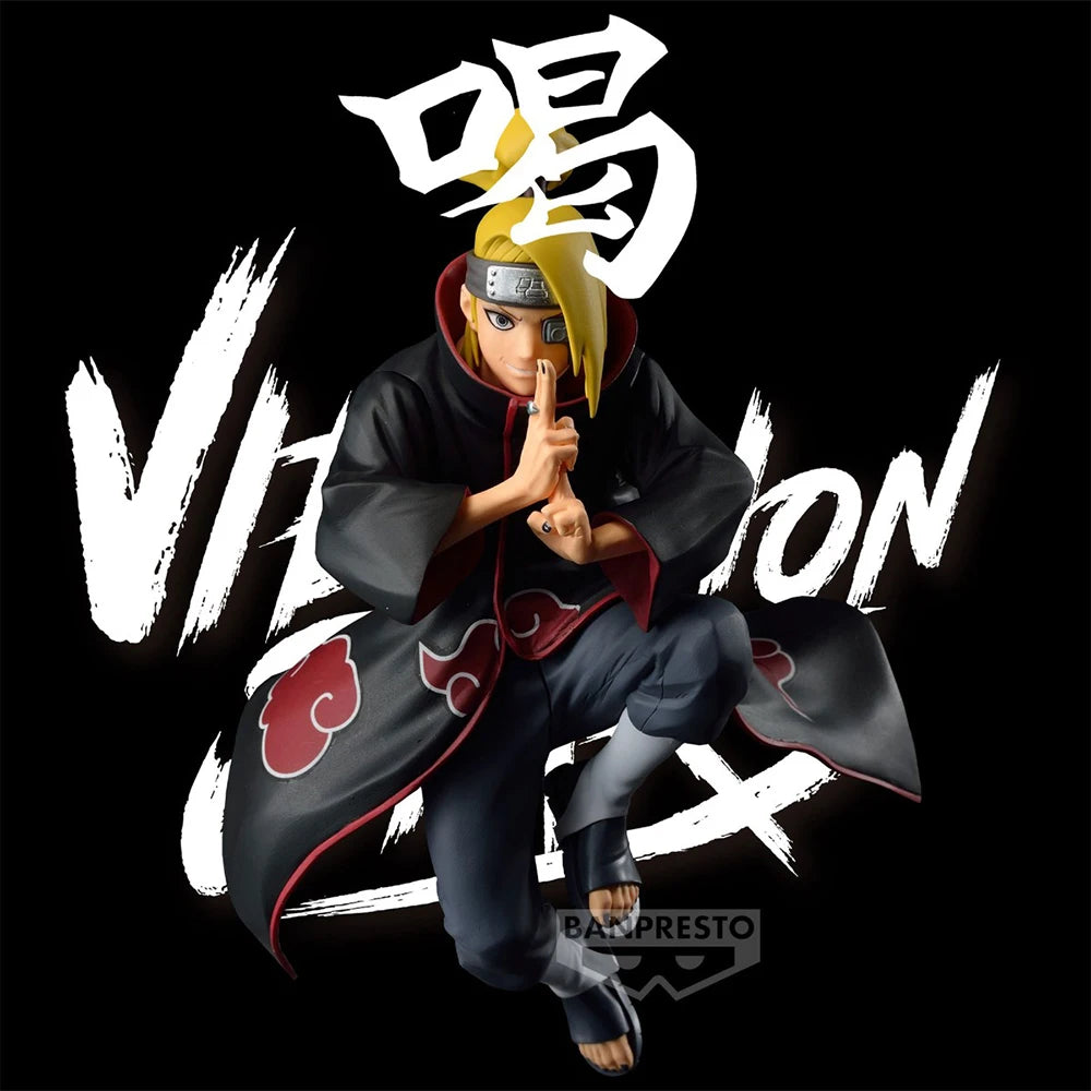 16cm Figurine Bandai Banpresto (édition Vibration Stars) Naruto | Modèle d'action animé de Deidara, ornement de collection en PVC. Parfait comme cadeau pour les fans de Naruto et les enfants