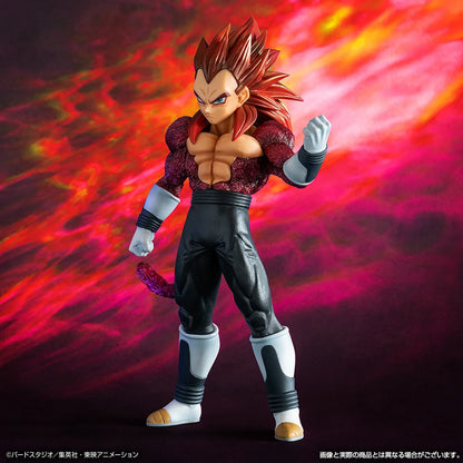 In Stock Dragon Ball Anime Figure Original Bandai Vegeta Super Saiyan Ⅳ 24CM Action Figure MASTER LISE Task 4 Boxed Model Toys