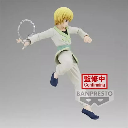 Figura Bandai Banpresto de 15 cm (edición de estrellas vibratorias) Hunter x Hunter | Modelo de coleccionista que representa a Kurapika en acción. Ideal para fans y como regalo único.