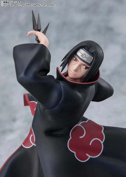 22cm Figurine en édition limitée Bandai Figuart Zero - Uchiha Itachi (Naruto Shippuden) | Figurine "Chou Gekisen: The Light & Dark of the Mangekyo Sharingan". Modèle de collection rare, parfait comme cadeau ou objet décoratif pour les fans d'anime