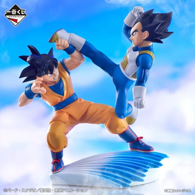 In Stock BANDAI Dragon Ball DAIMA Ichiban Kuji Glorio Goku Shin Vegeta Bulma Dende PVC Anime Action  Figure Model Toys Gifts