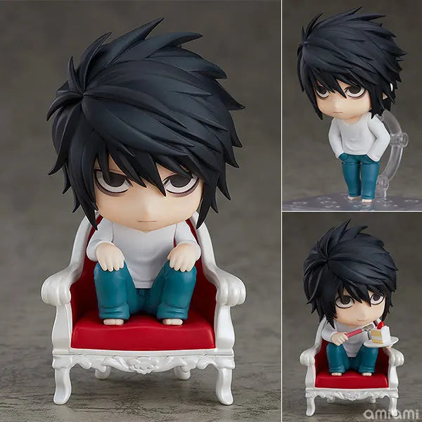 10cm Figurines Death Note | Figurines en PVC représentant Light Yagami et L, parfaites pour les collections ou les fans d'anime