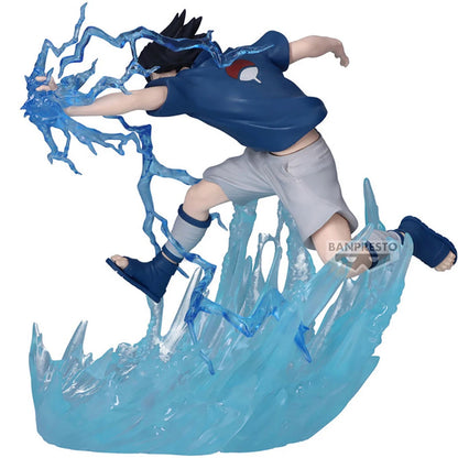 12cm Figurine Bandai Banpresto Combination Battle edition | Figurines originales d'action de Sasuke Uchiha et Naruto Uzumaki en plein combat. Modèles décoratifs parfaits pour les fans et les enfants