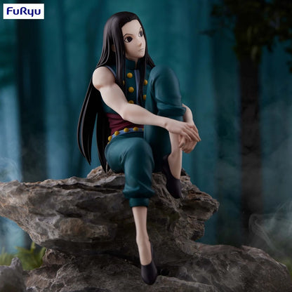 15cm Figurine originale Furyu Hunter x Hunter | Modèle de collection représentant Illumi Zoldyck, cadeau parfait pour les fans et collectionneurs