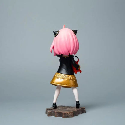 10-18cm Figurine SPY×FAMILY | Figurines collector en édition limitée représentant Anya Forger en tenue de cosplay des personnages de Chainsaw Man et One Piece. Ces figurines adorables et uniques sont parfaites pour les collectionneurs et les fans d'anime