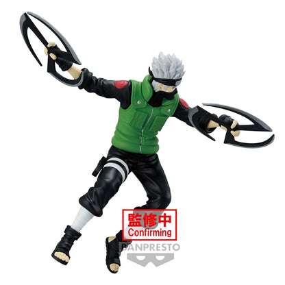 13cm Figurine Originale Bandai Banpresto | Modèle en PVC de Kakashi Hatake. Idéal pour la décoration de bureau ou comme cadeau pour les enfants et les fans d'anime